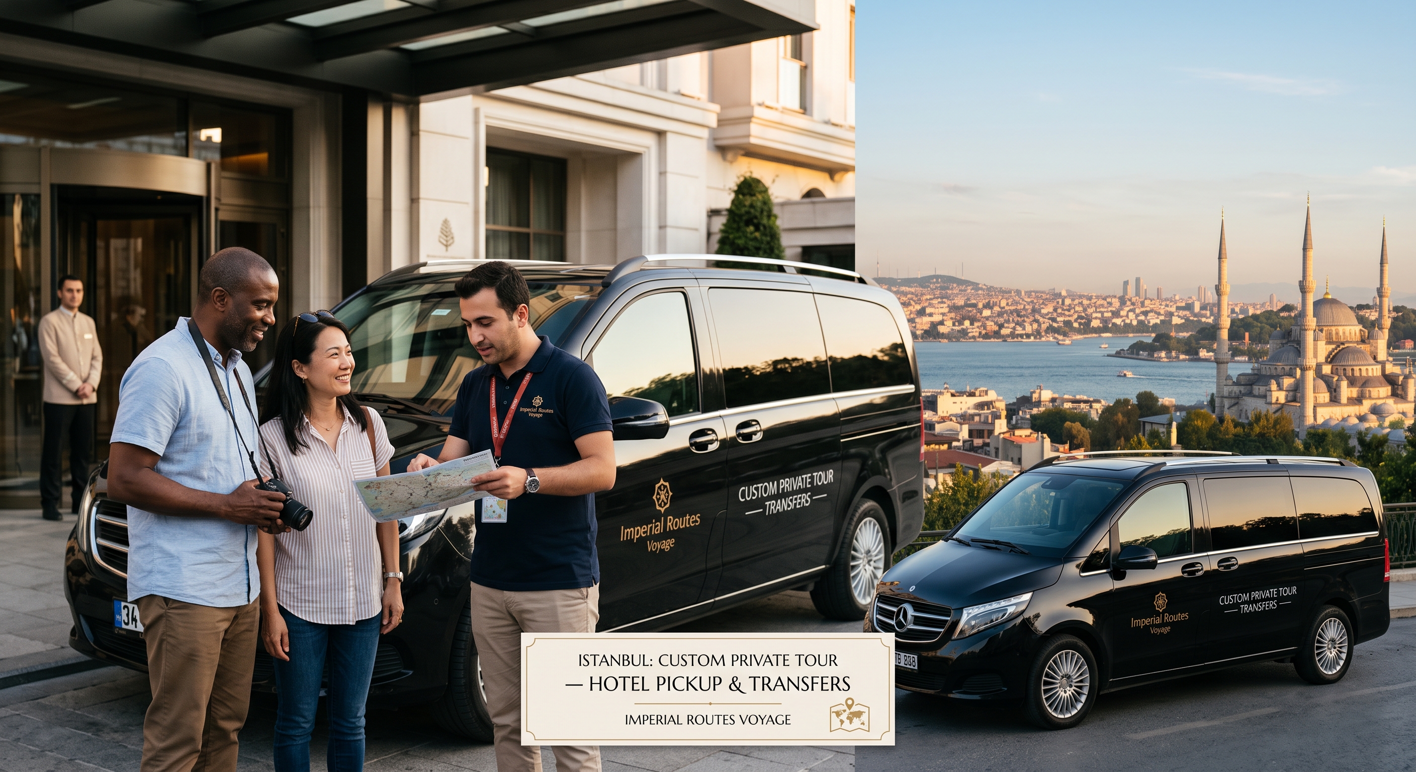 Istanbul Custom Private Tour with Hotel Pickup and Drop-off and Transfers