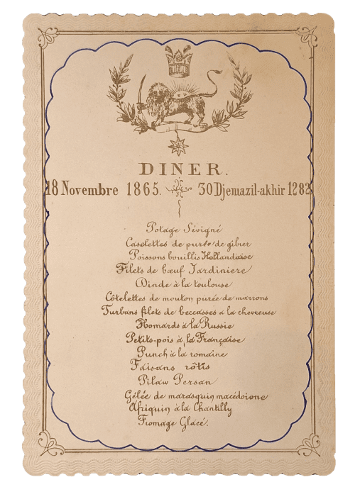 Pranzo offerto alla Legazione Italiana