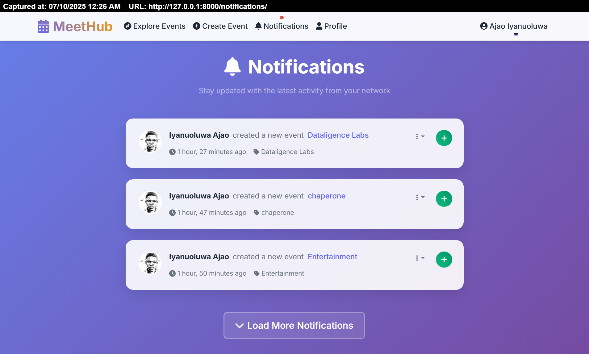 notifications
