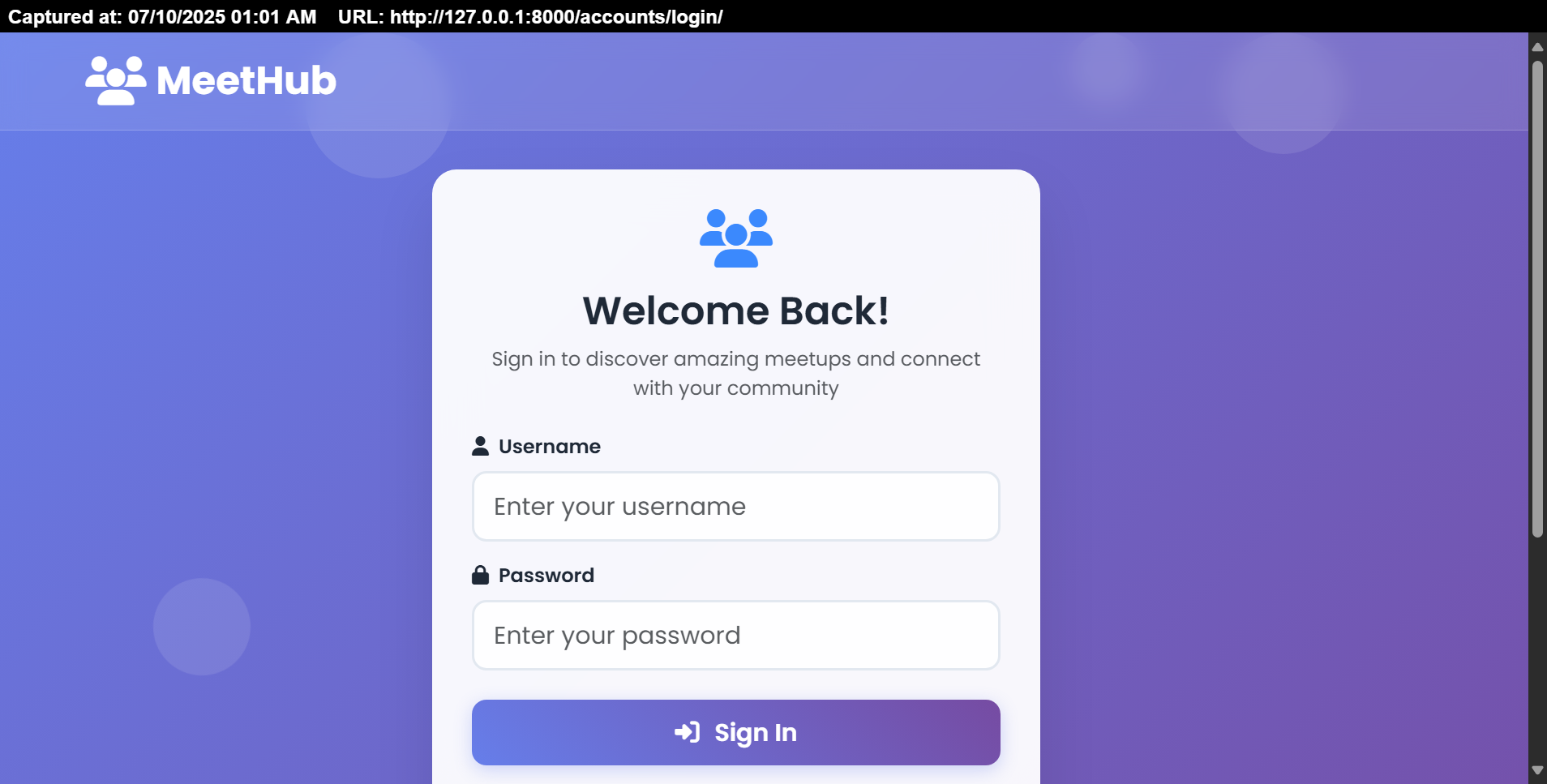 login