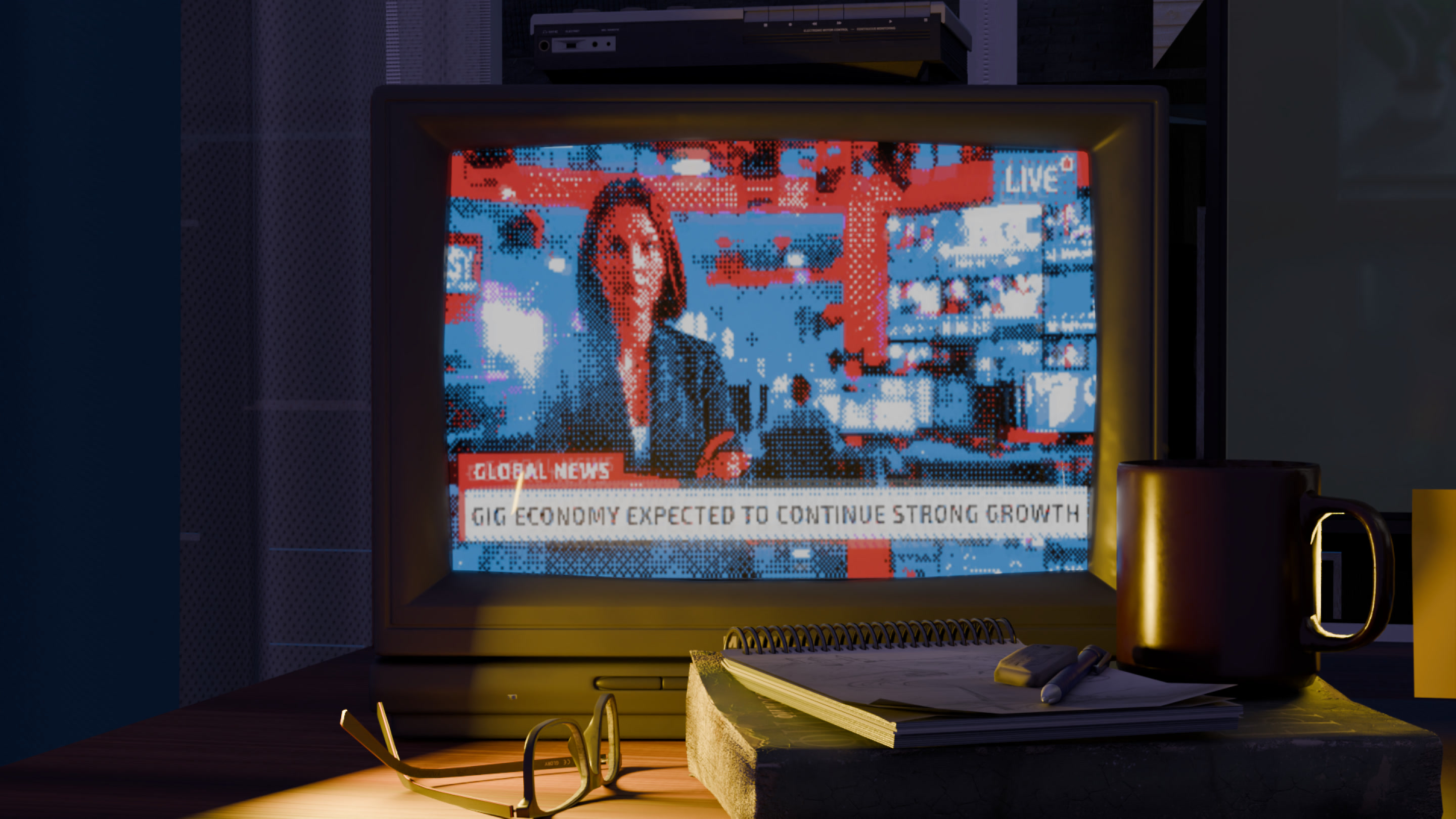 The world talks back through the apartment TV: gig economy expected to continue strong growth