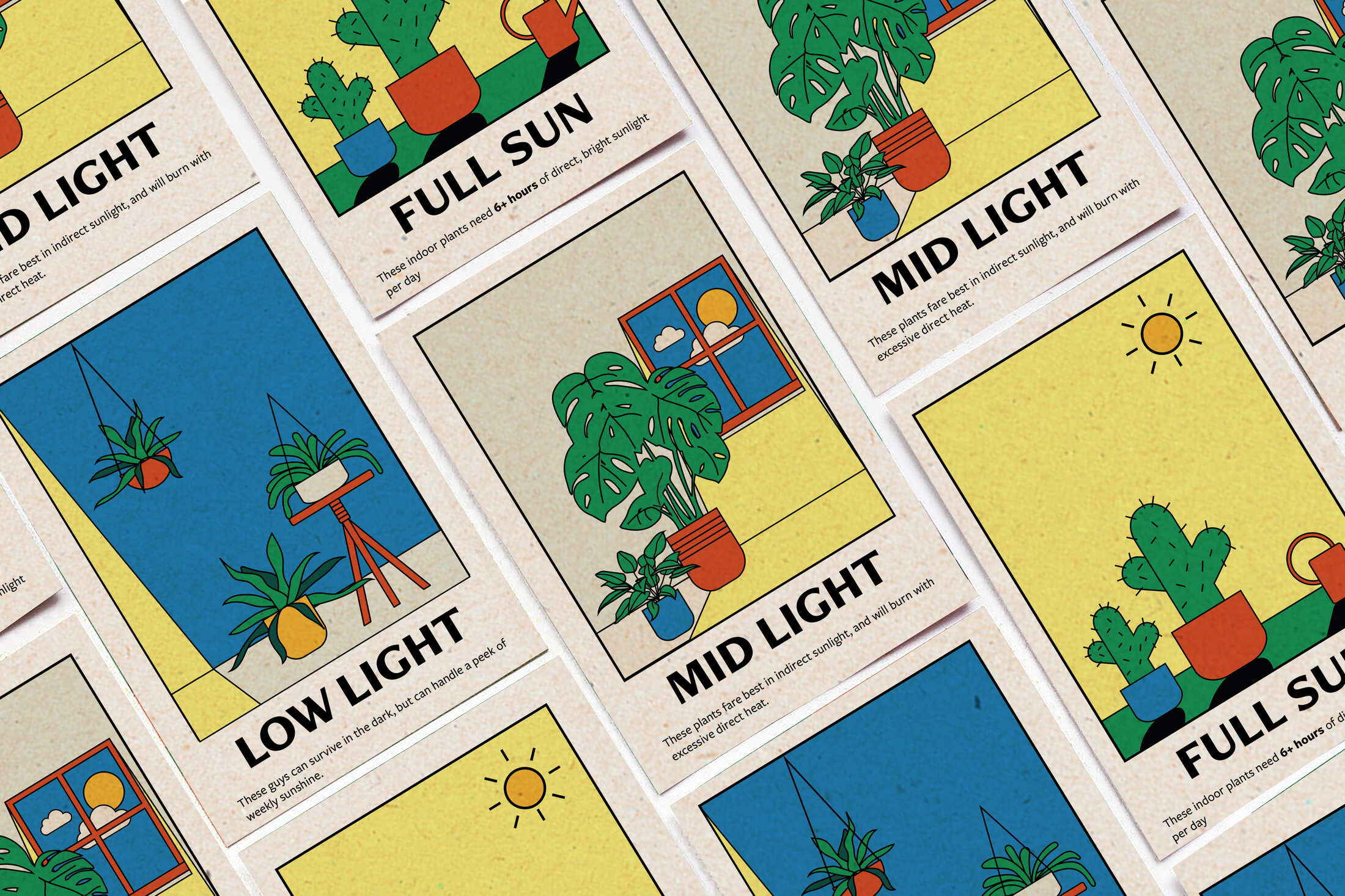 Light guides: low light to full sun
