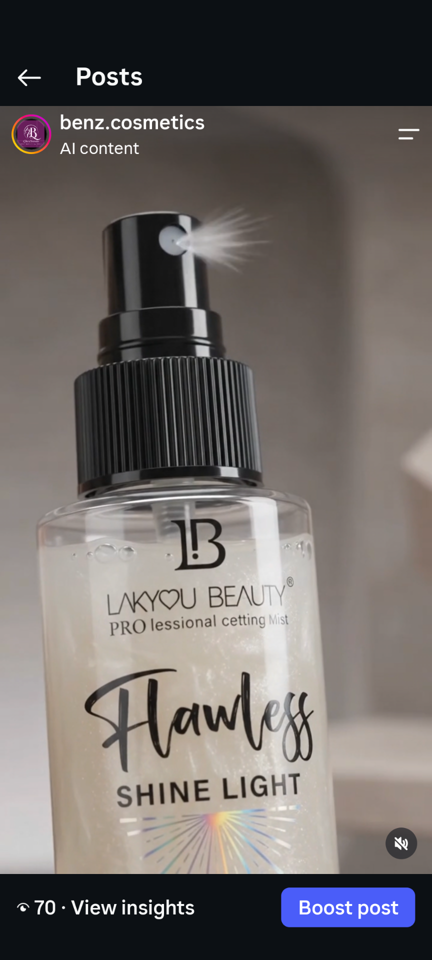 Lakyou Beauty Micro Setting spray  - Image 2