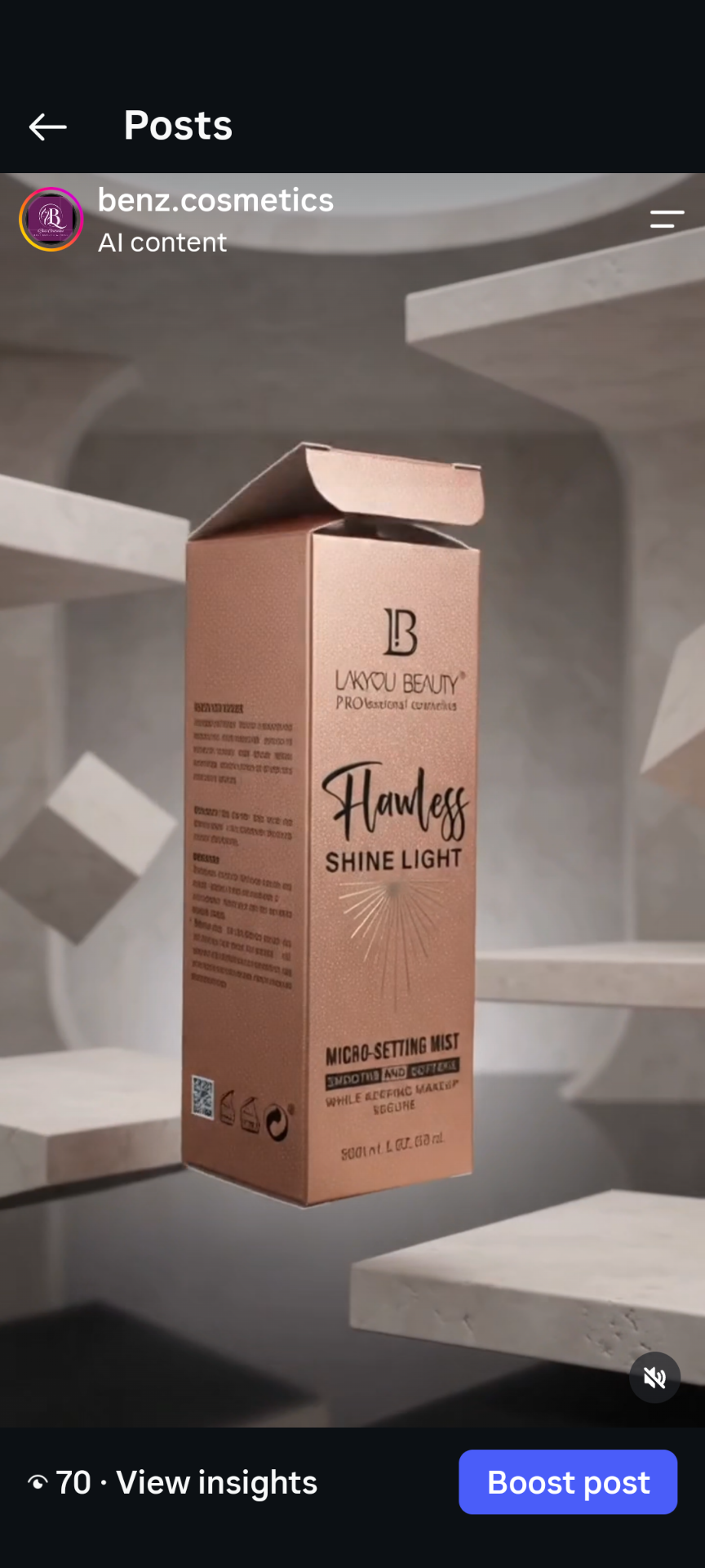 Lakyou Beauty Micro Setting spray  - Image 3