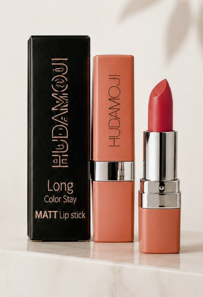 HUDA MOJI Matte Lipstick shade 329