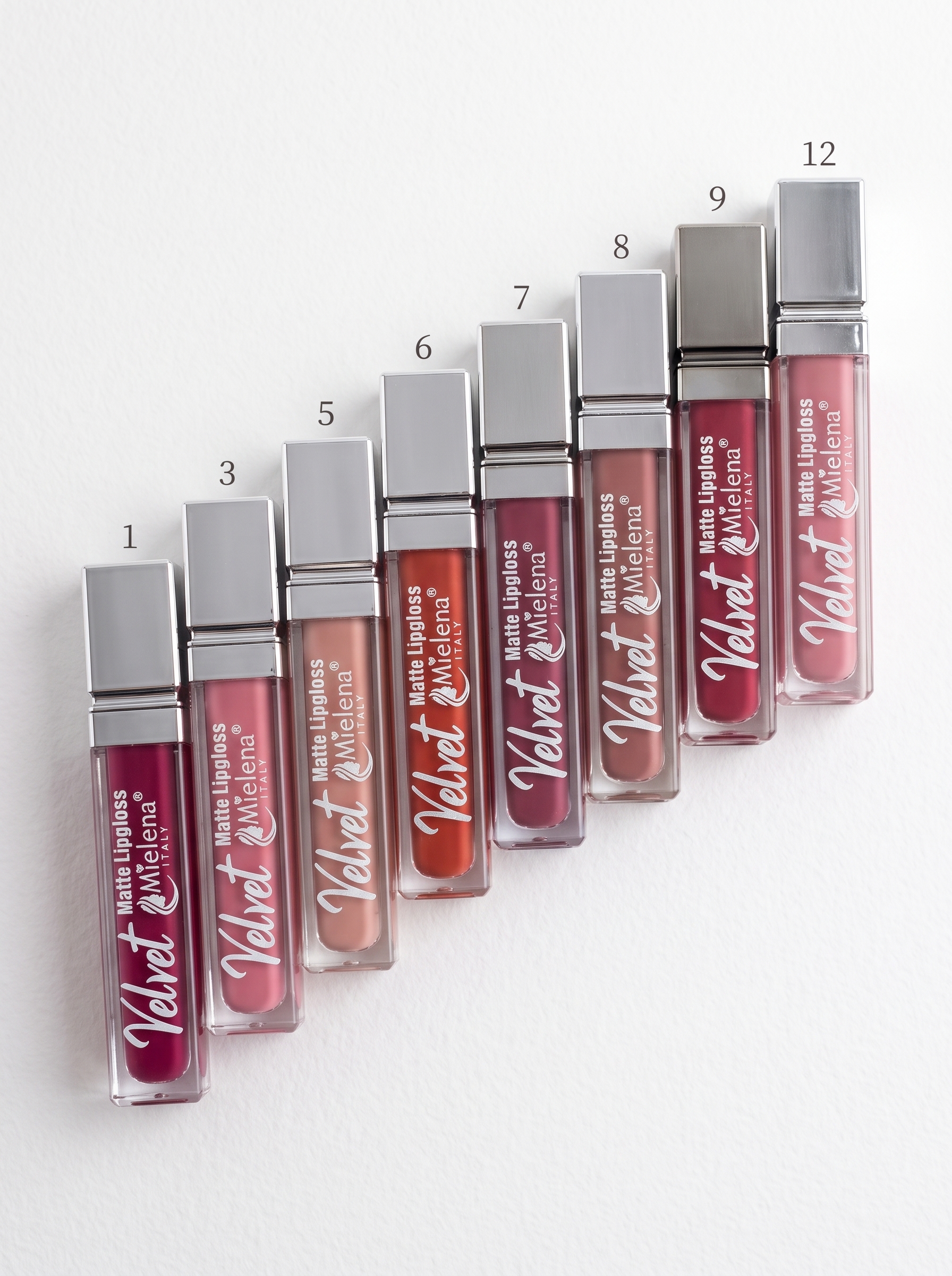 Mielena Matte lipglosses 