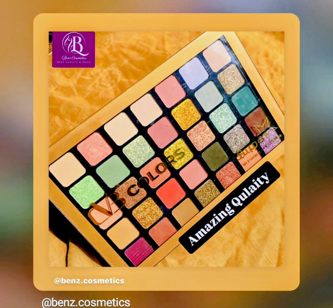 40-Color Eyeshadow Palette | Matte & Shimmer Makeup Palette