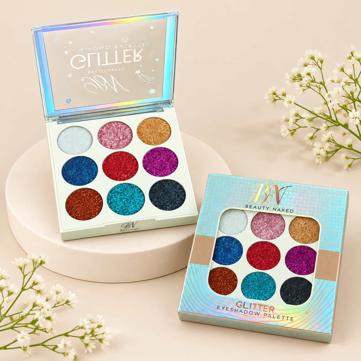 Glittery Eyeshadow Palette