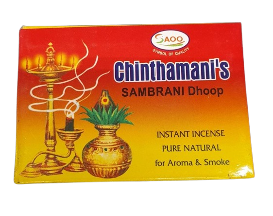 CHINTAMANI SAMBRANI DHOOP STICKS - PER PACK