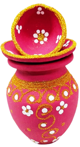 DECORATED KALSA SETS - PINK KALSA SET