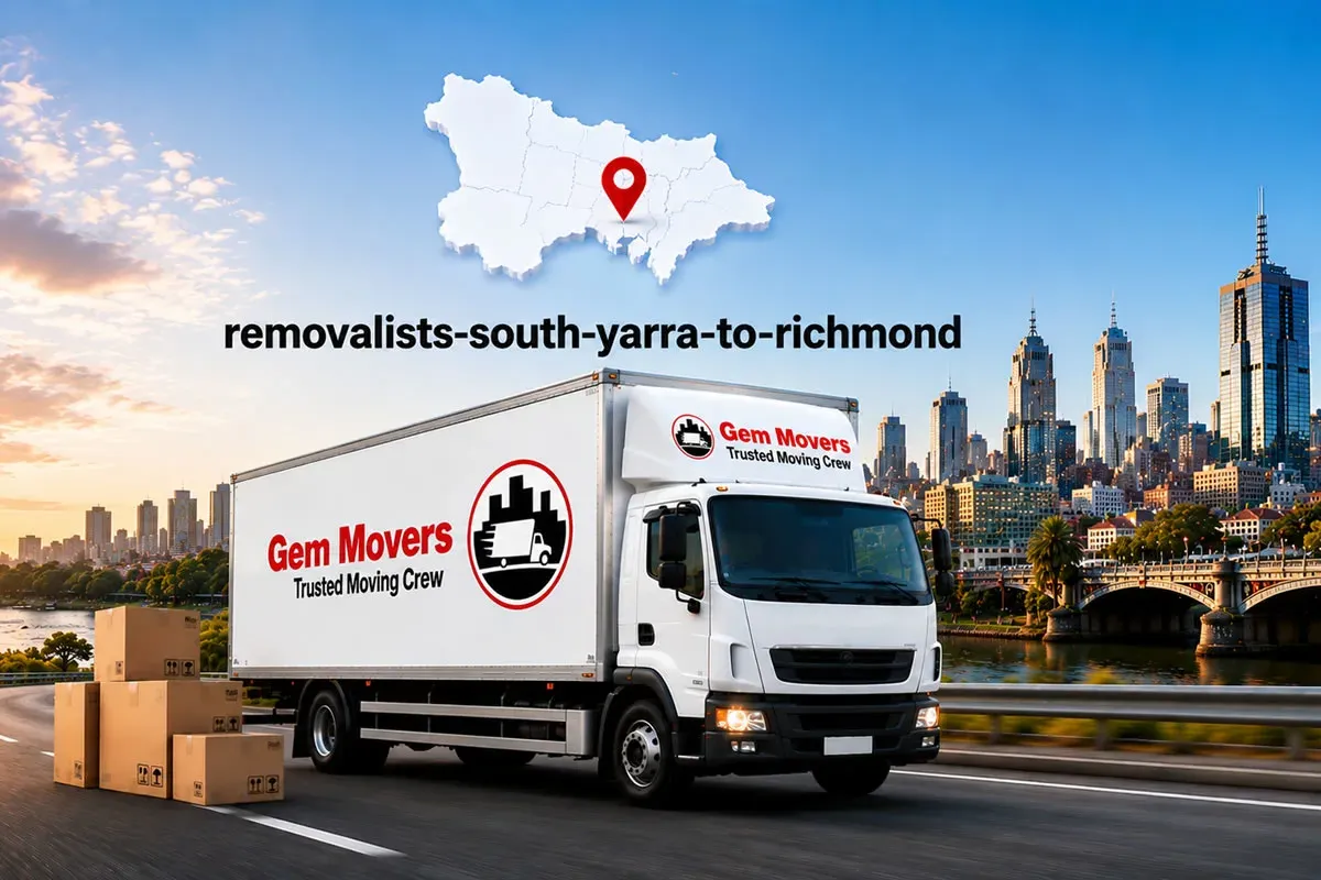 Removalists South Yarra to Richmond