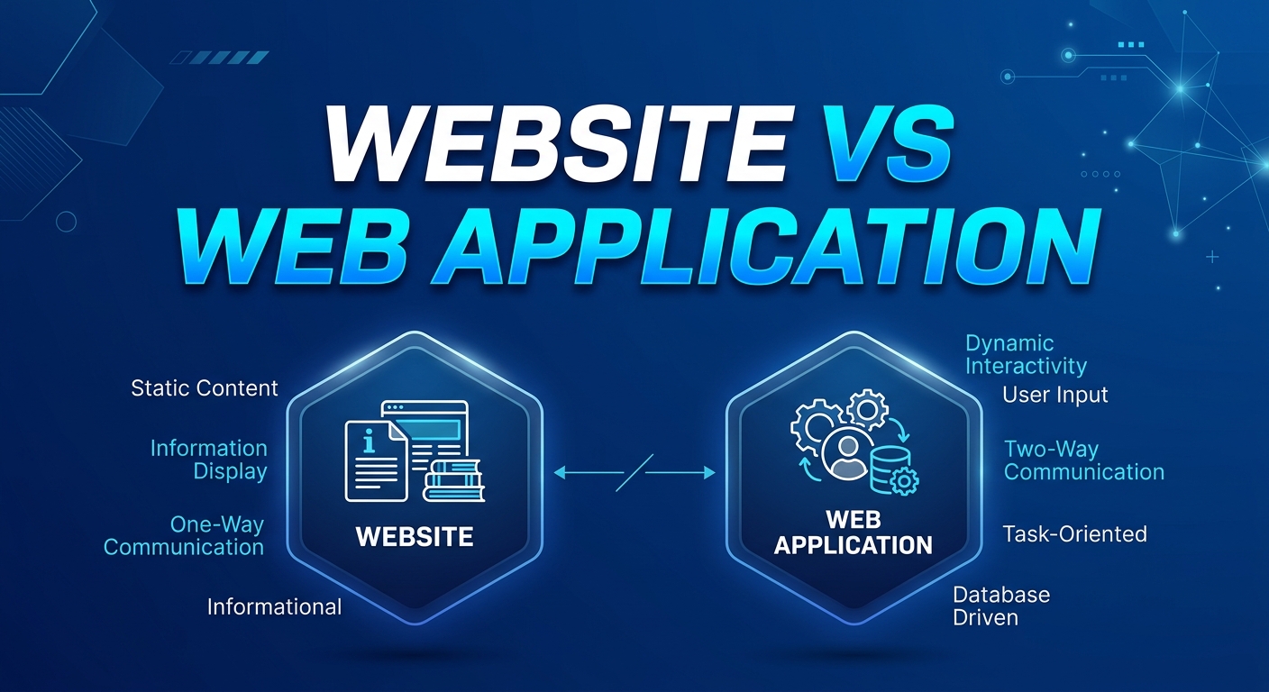 Website vs. Web Application: What's the Difference, and Which Do You Need?