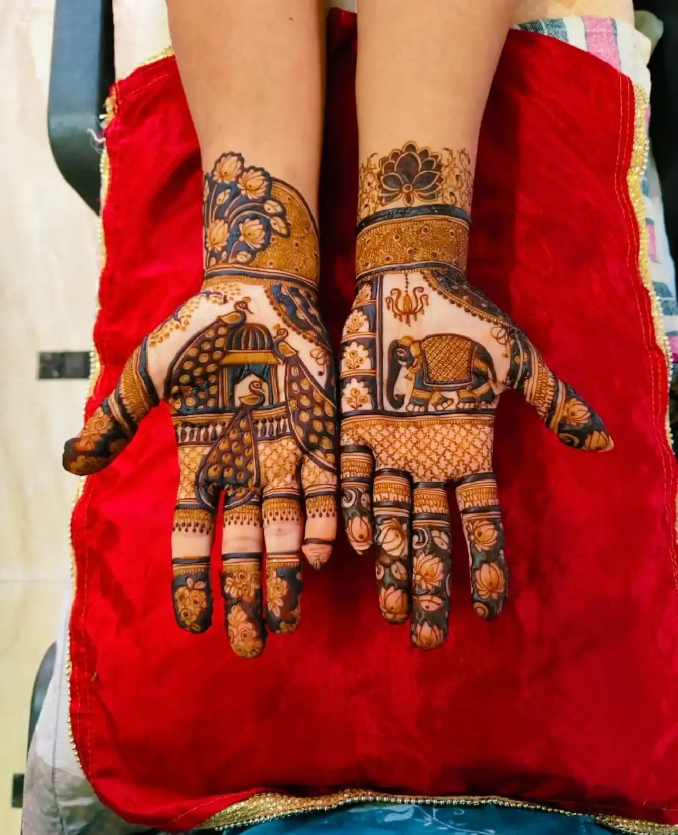Rajasthani Mehndi design