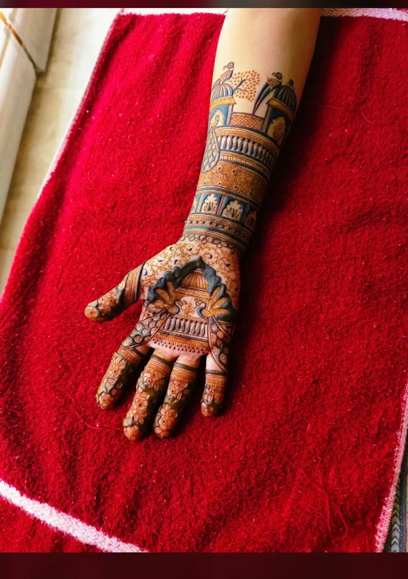 Rajasthani Mehndi design
