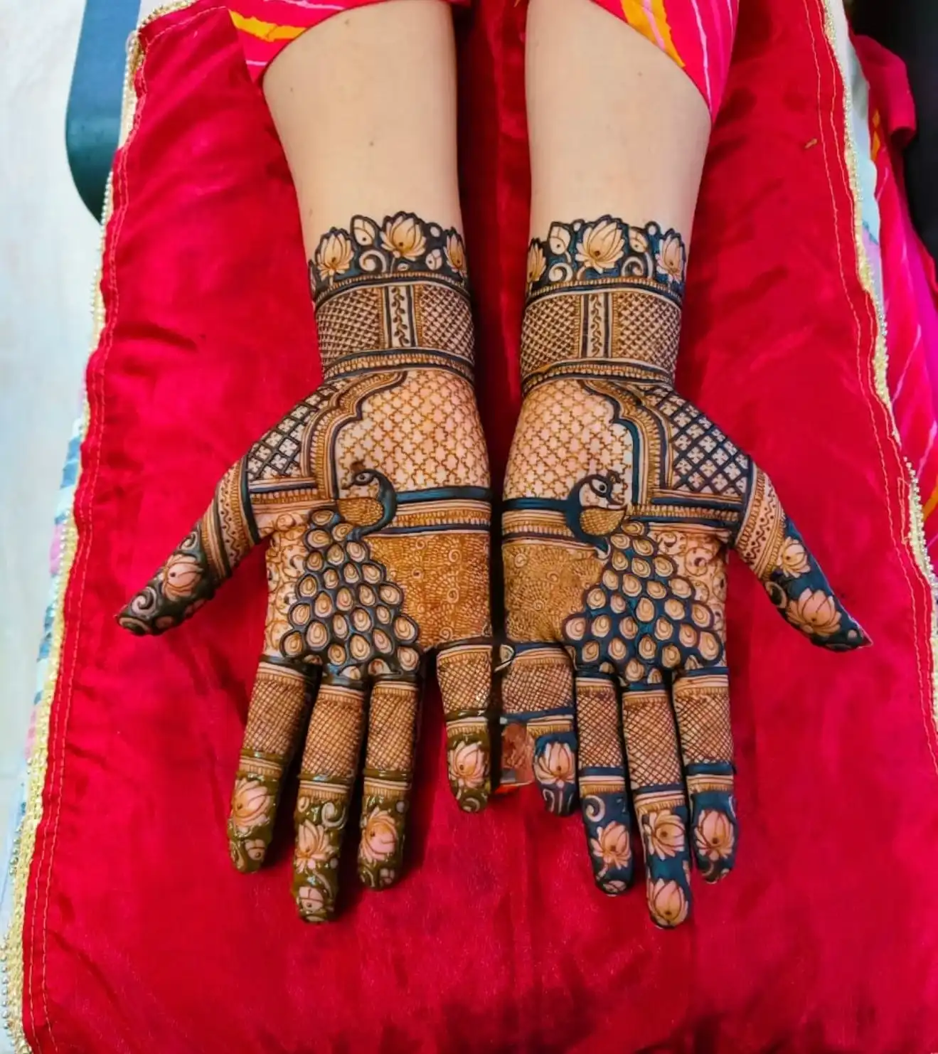 Rajasthani Mehndi design