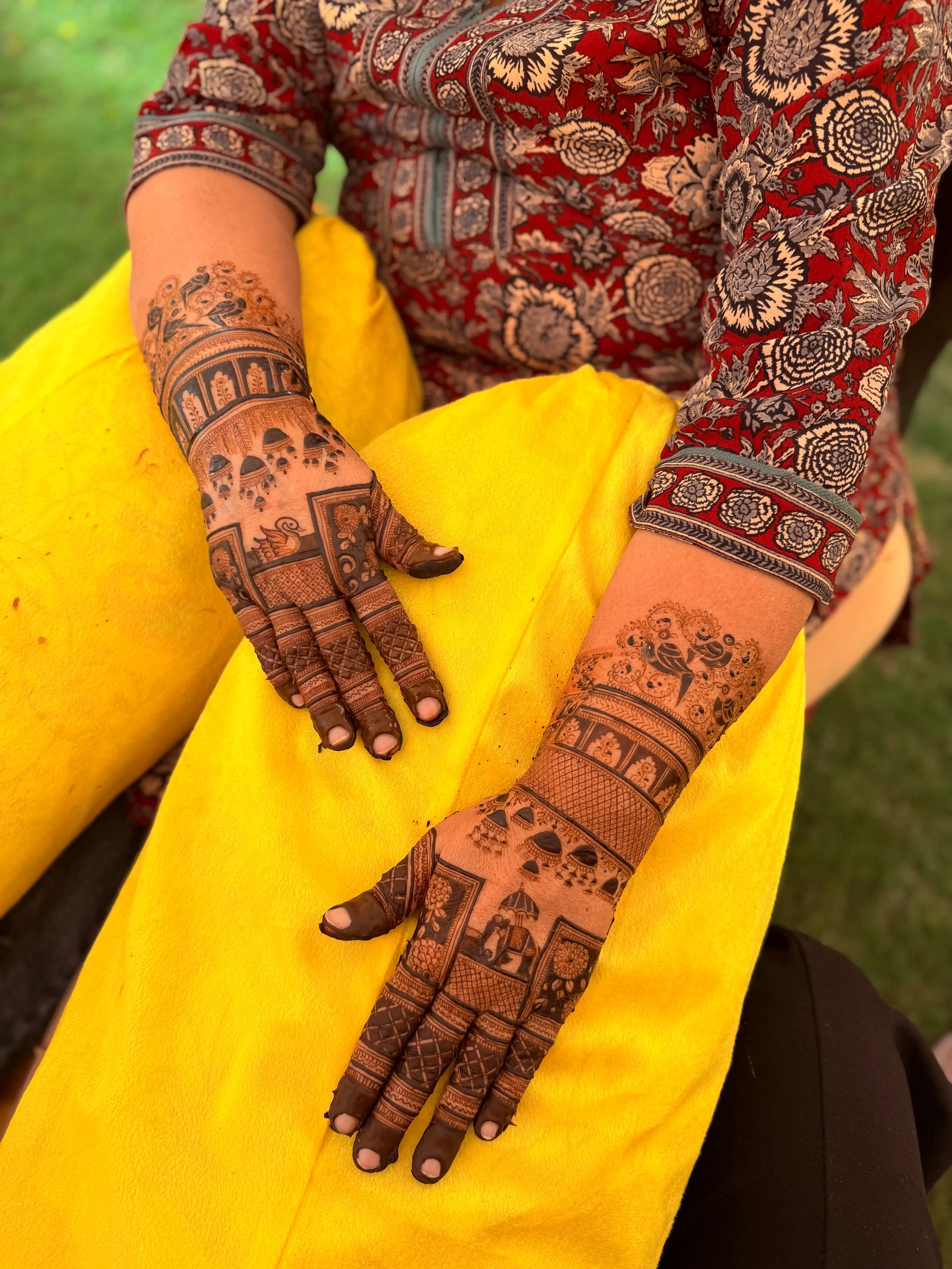 Rajasthani Mehndi design