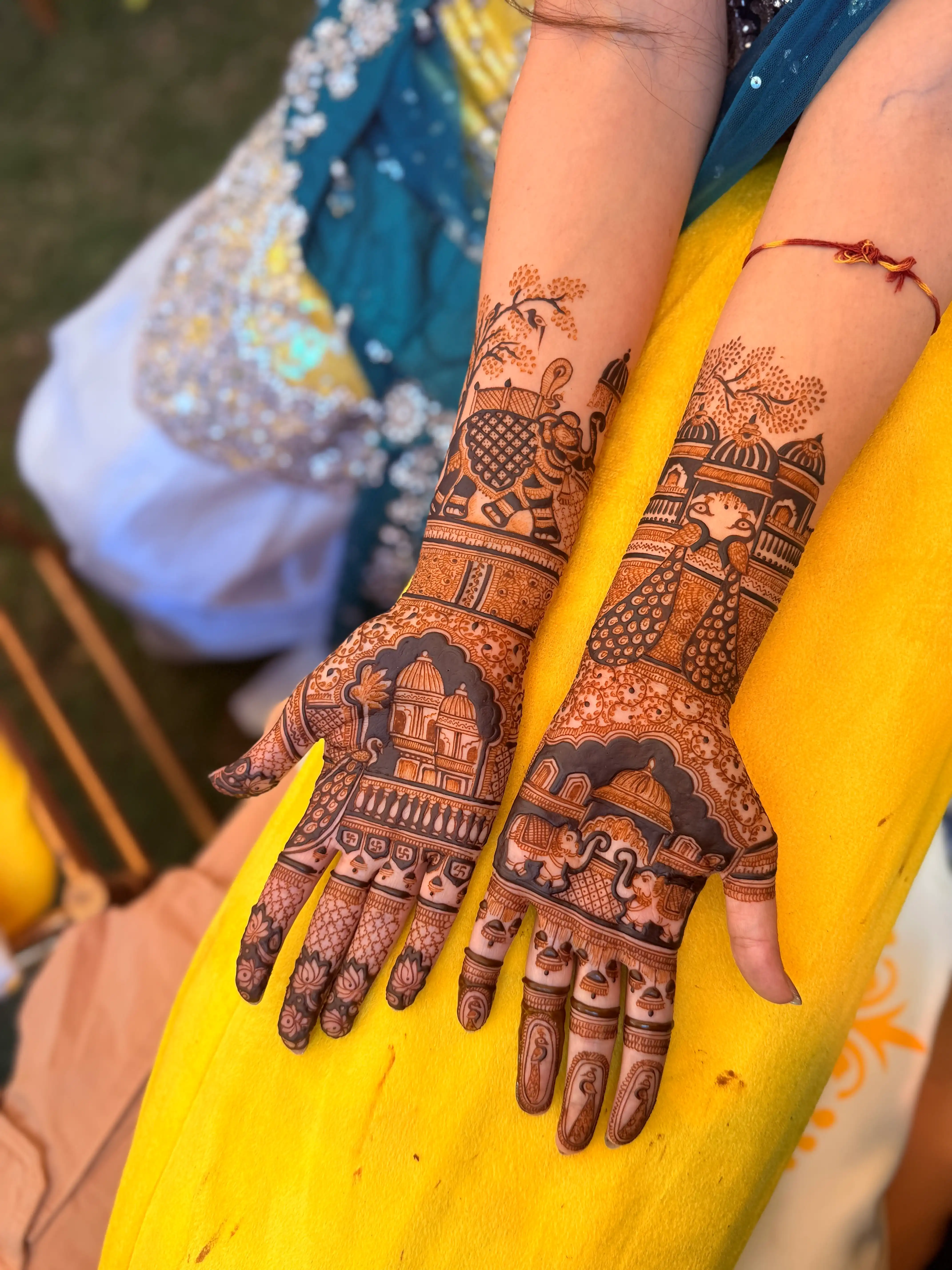Rajasthani Mehndi design