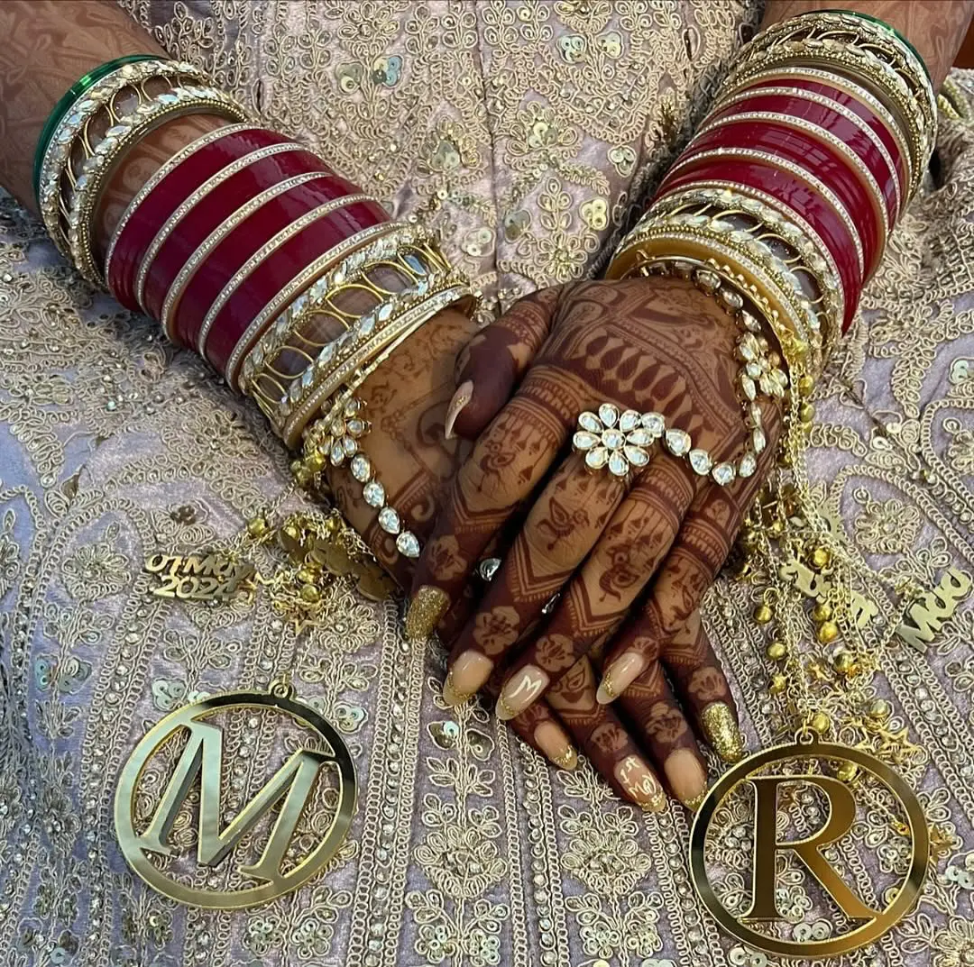 Engagement Mehndi design