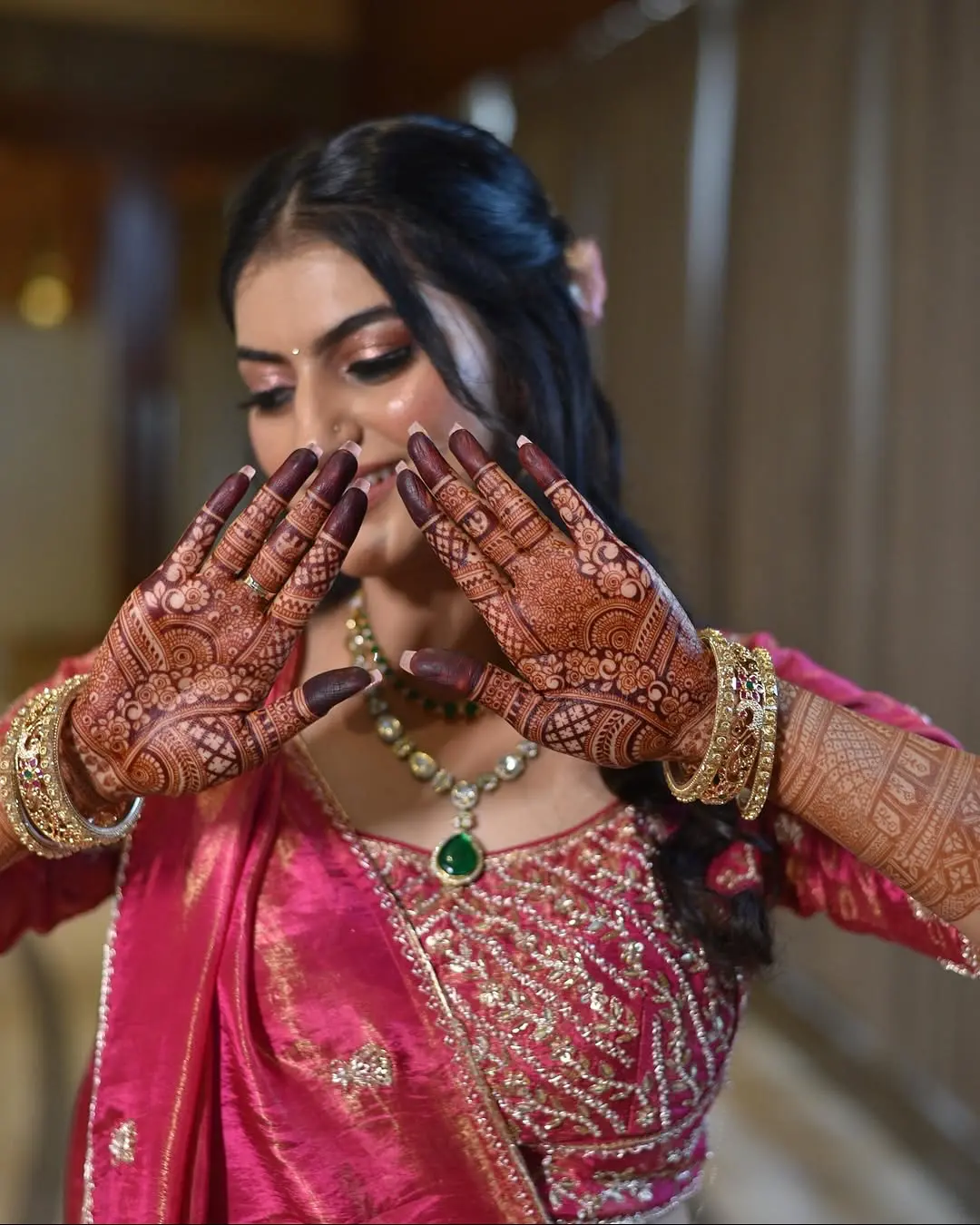 Engagement Mehndi design