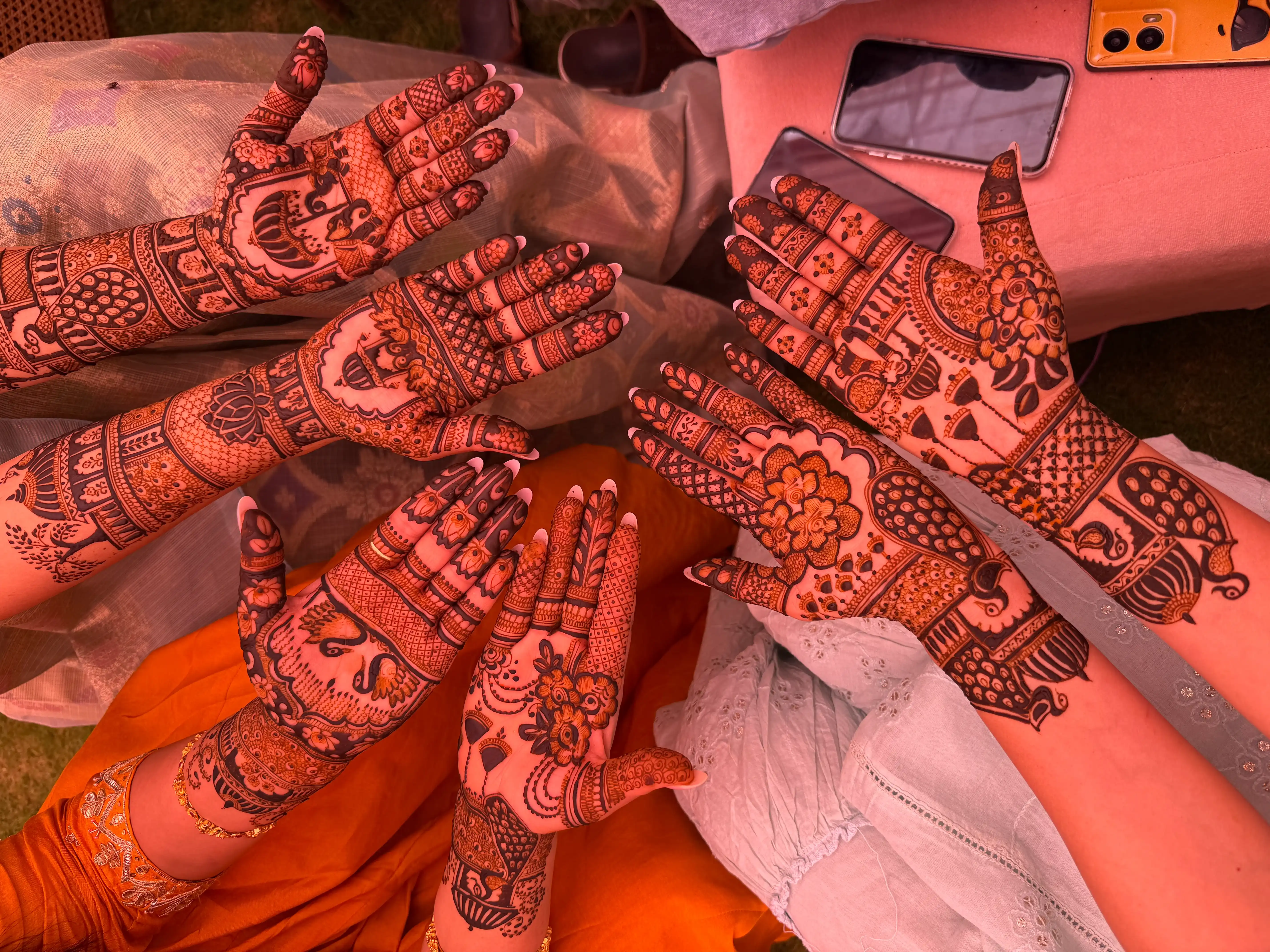 Family & Guest Mehndi design