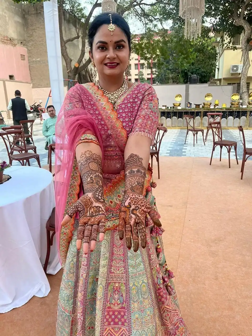 Family & Guest Mehndi design