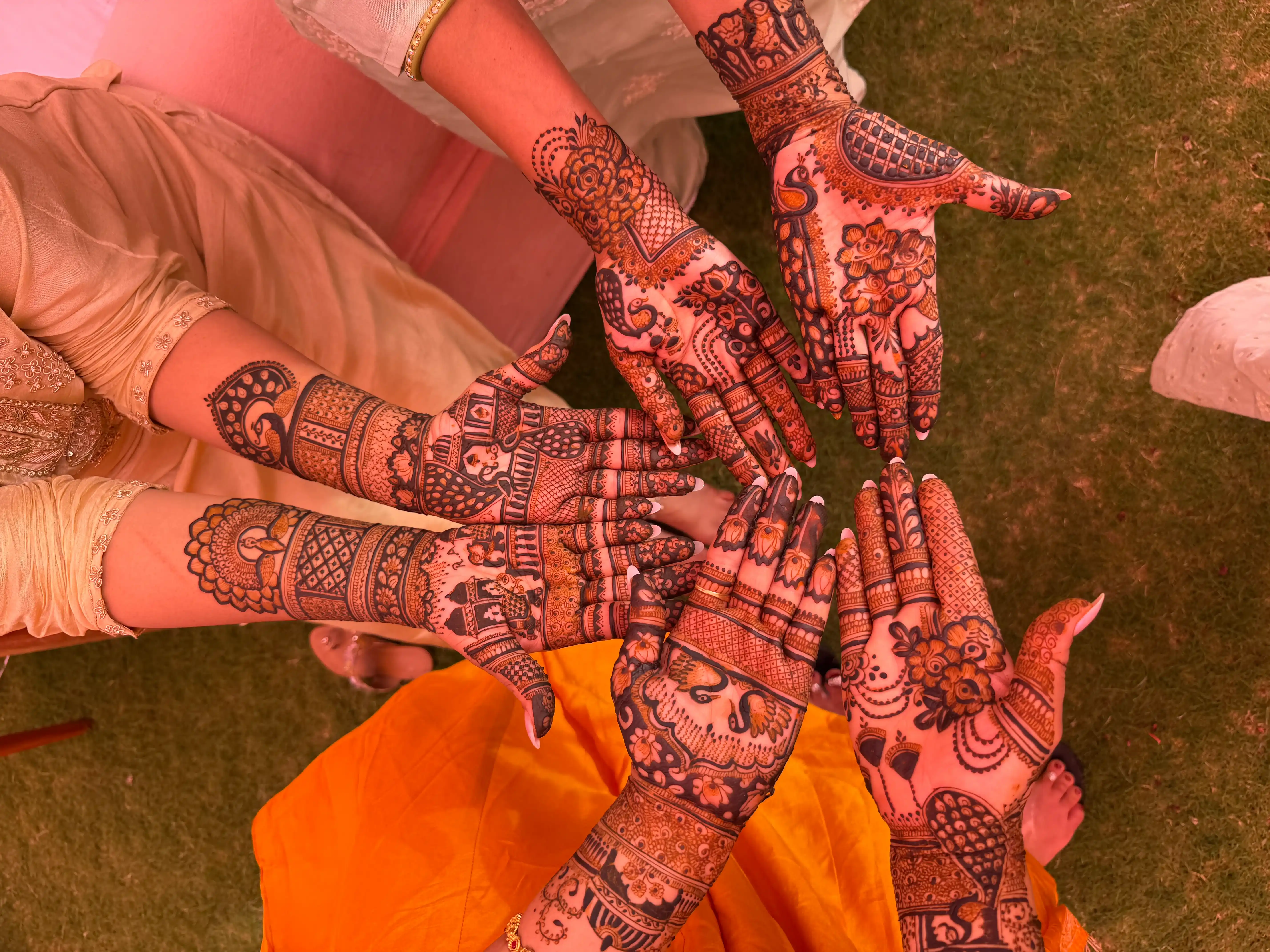 Family & Guest Mehndi design
