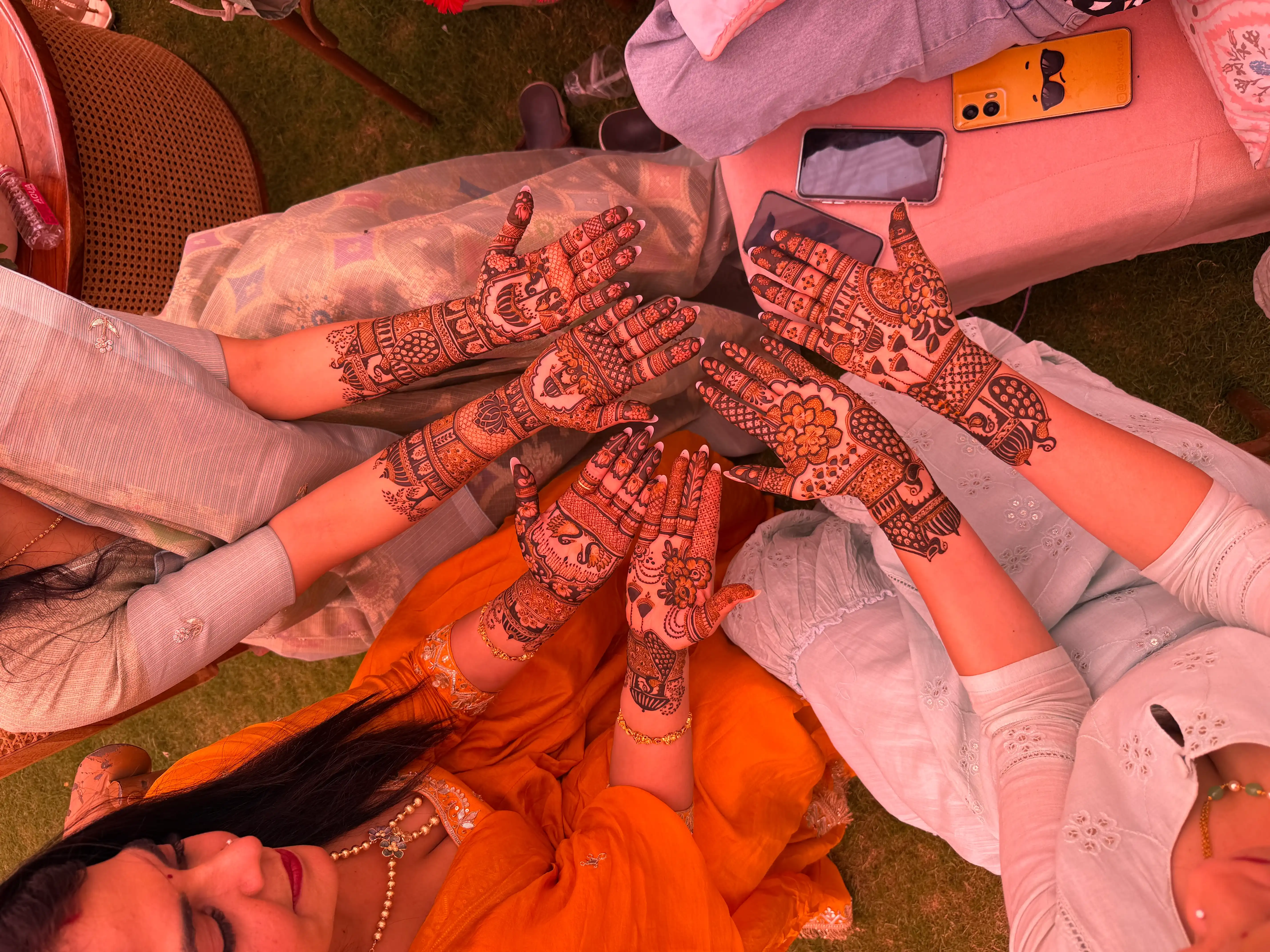 Family & Guest Mehndi design