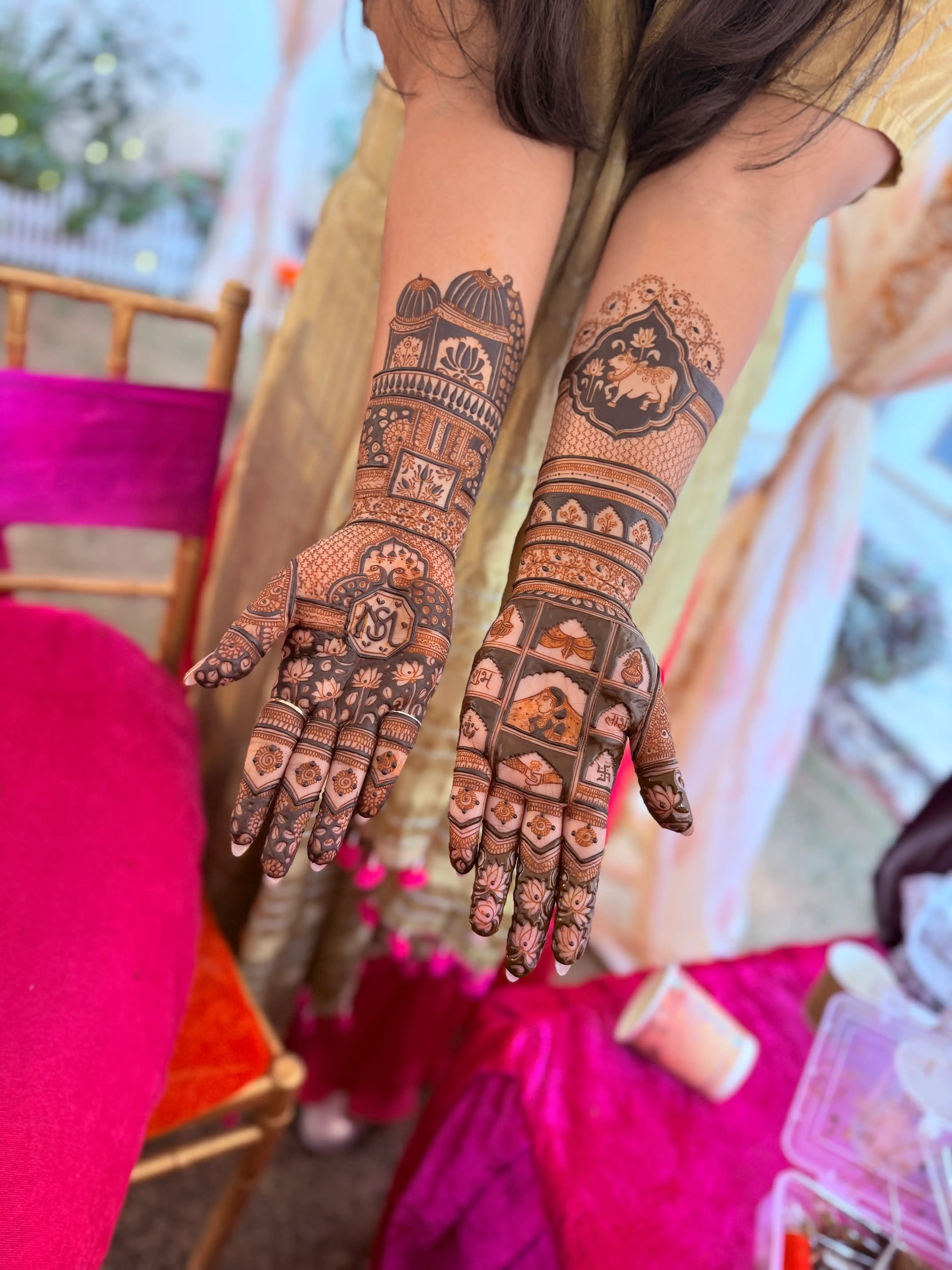 Family & Guest Mehndi design