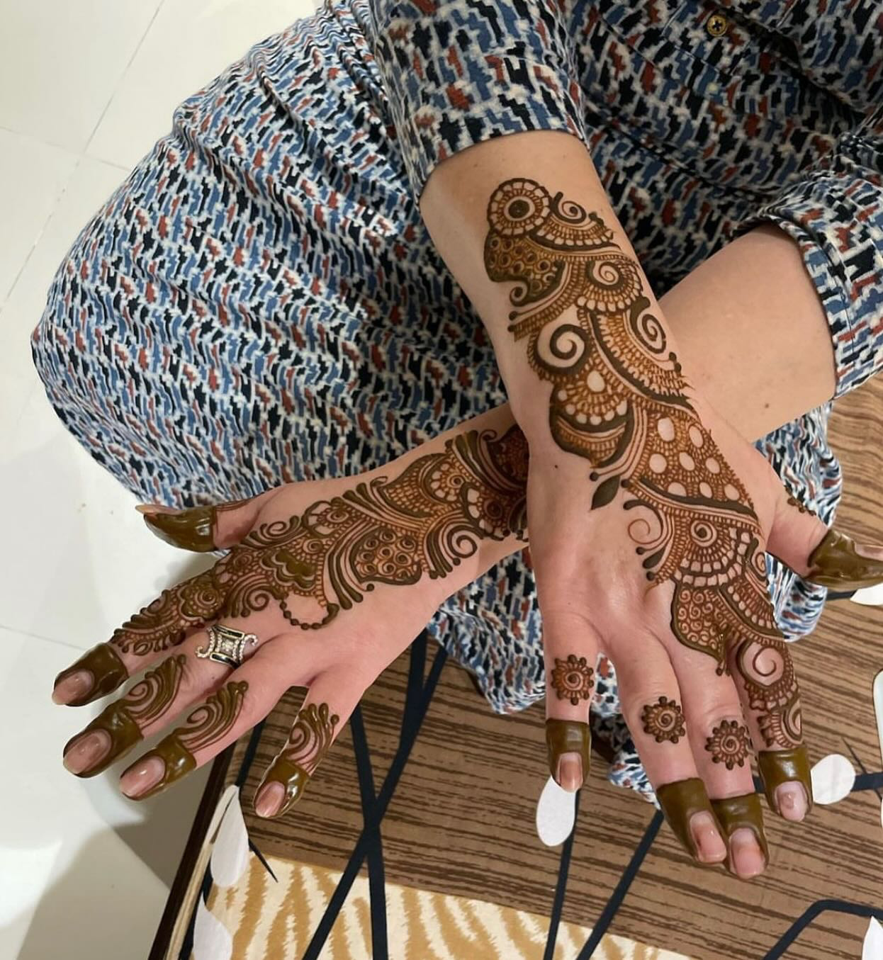 Arabic Mehndi design