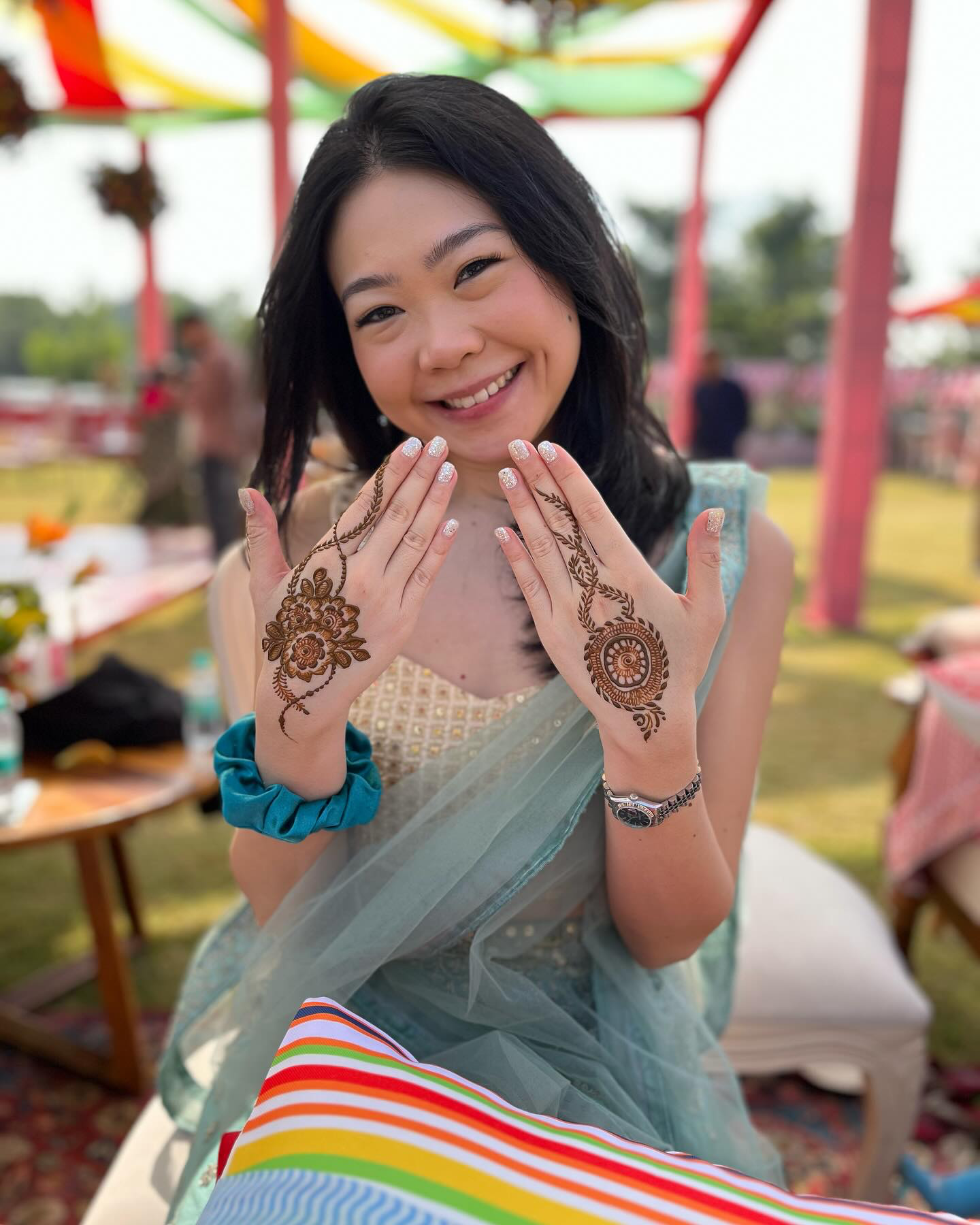 Family & Guest Mehndi design