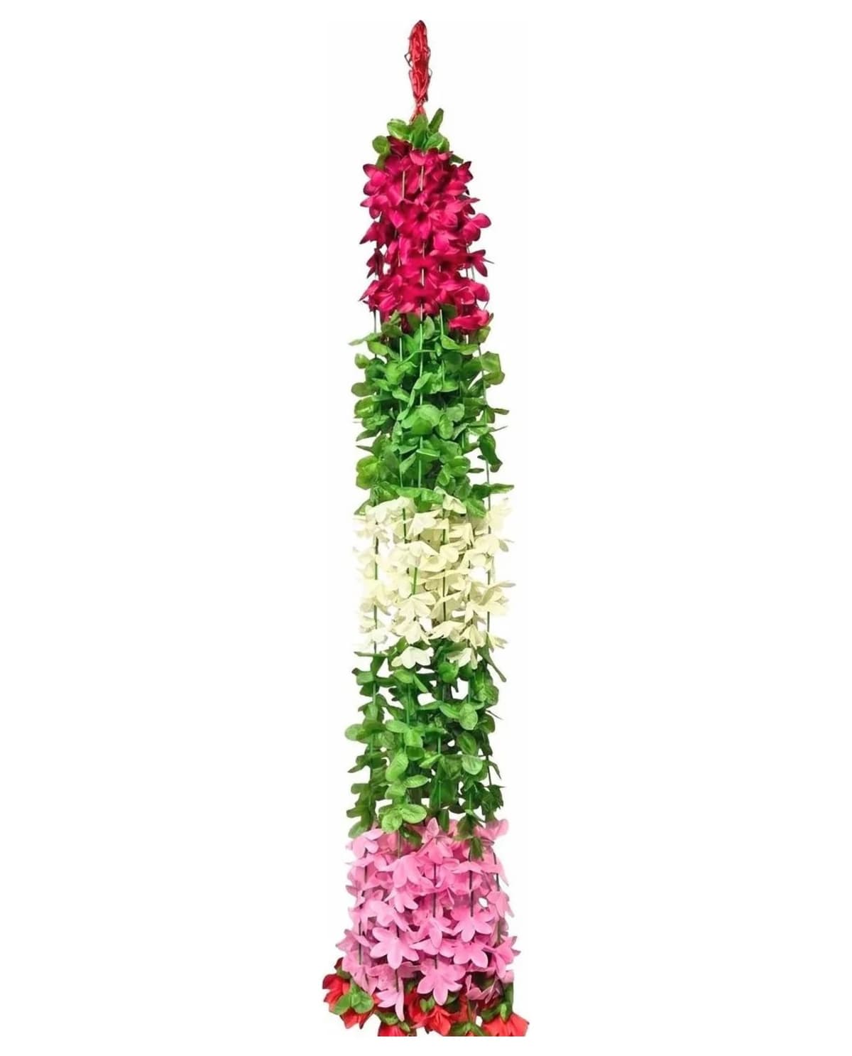 Red, White & Pink Flower Ladi 1