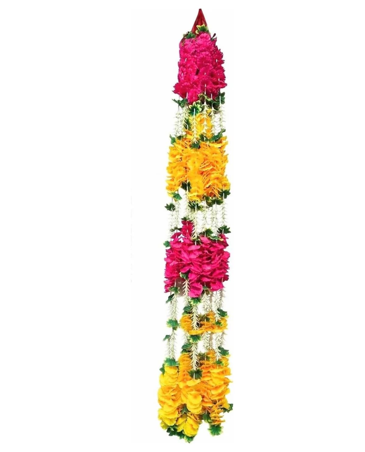 Pink, Orange & Yellow Flower Ladi 1
