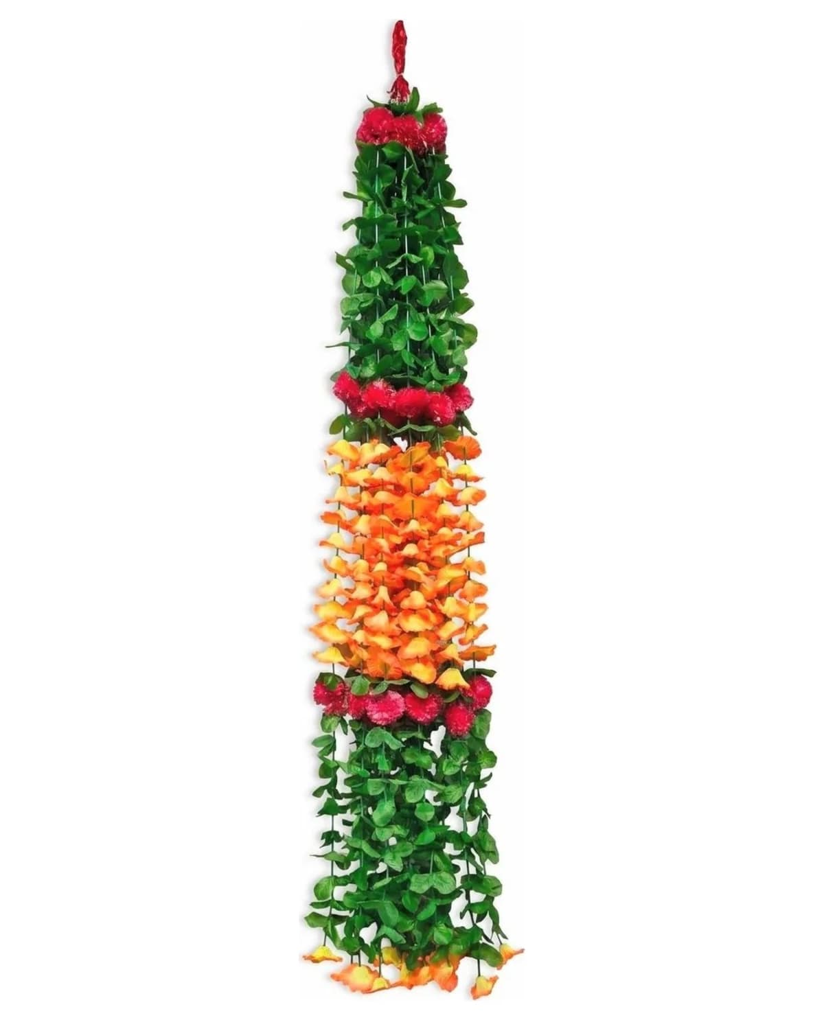 Green Leaf & Orange Flower Ladi 1