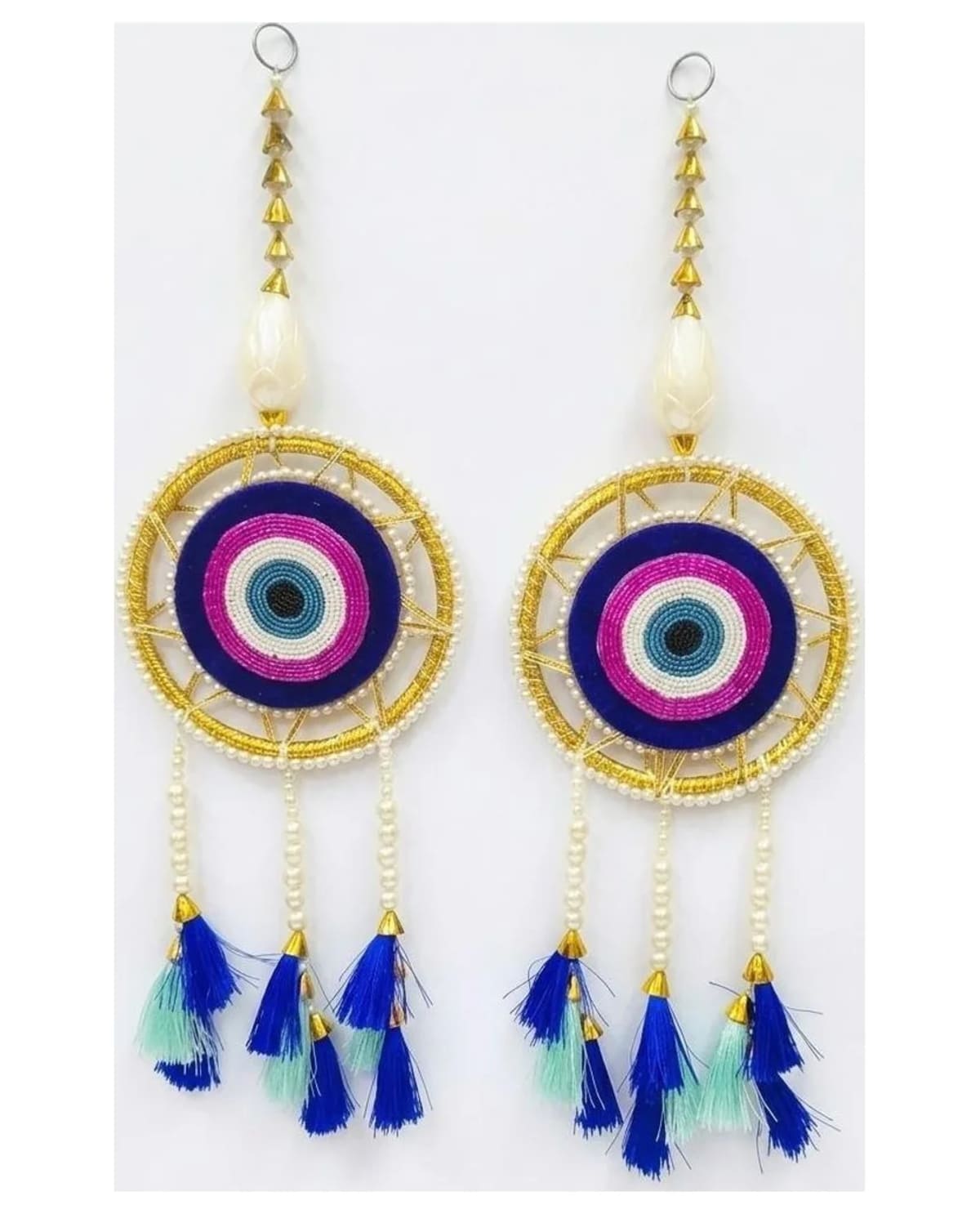 Evil Eye Blue Ring Door Hanging 1