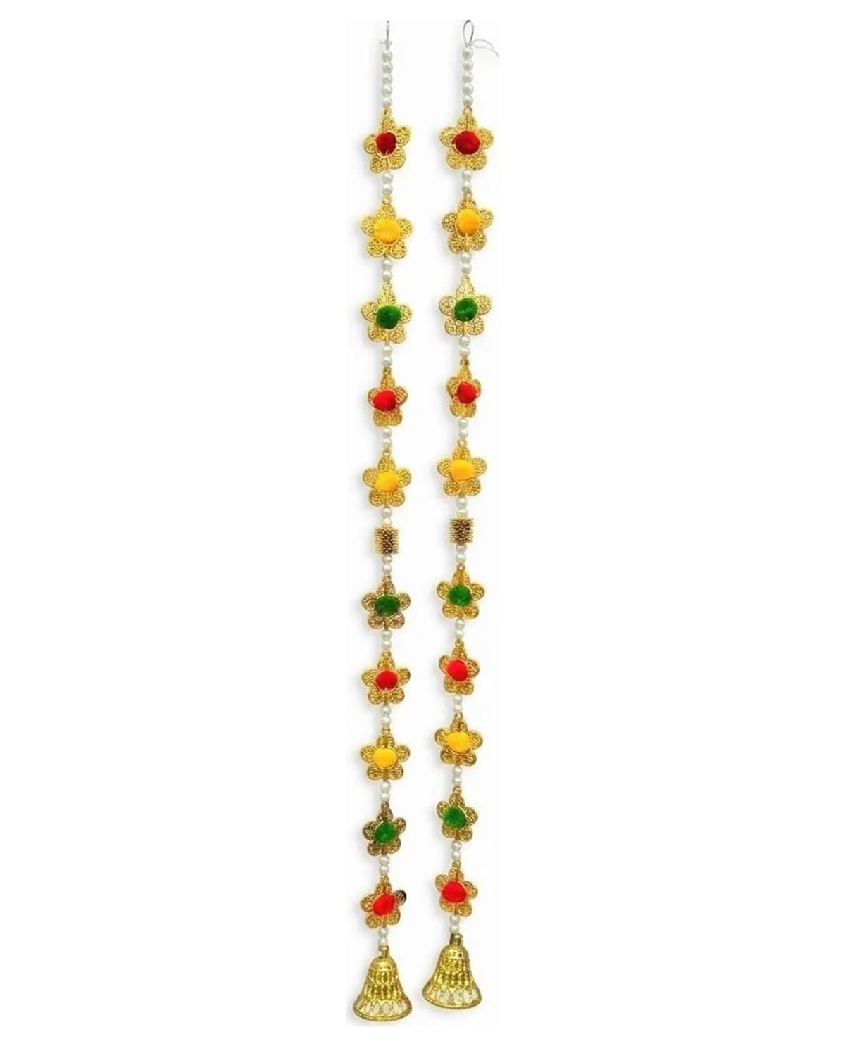 Yellow Star Flower Gold Bell Hanging 1