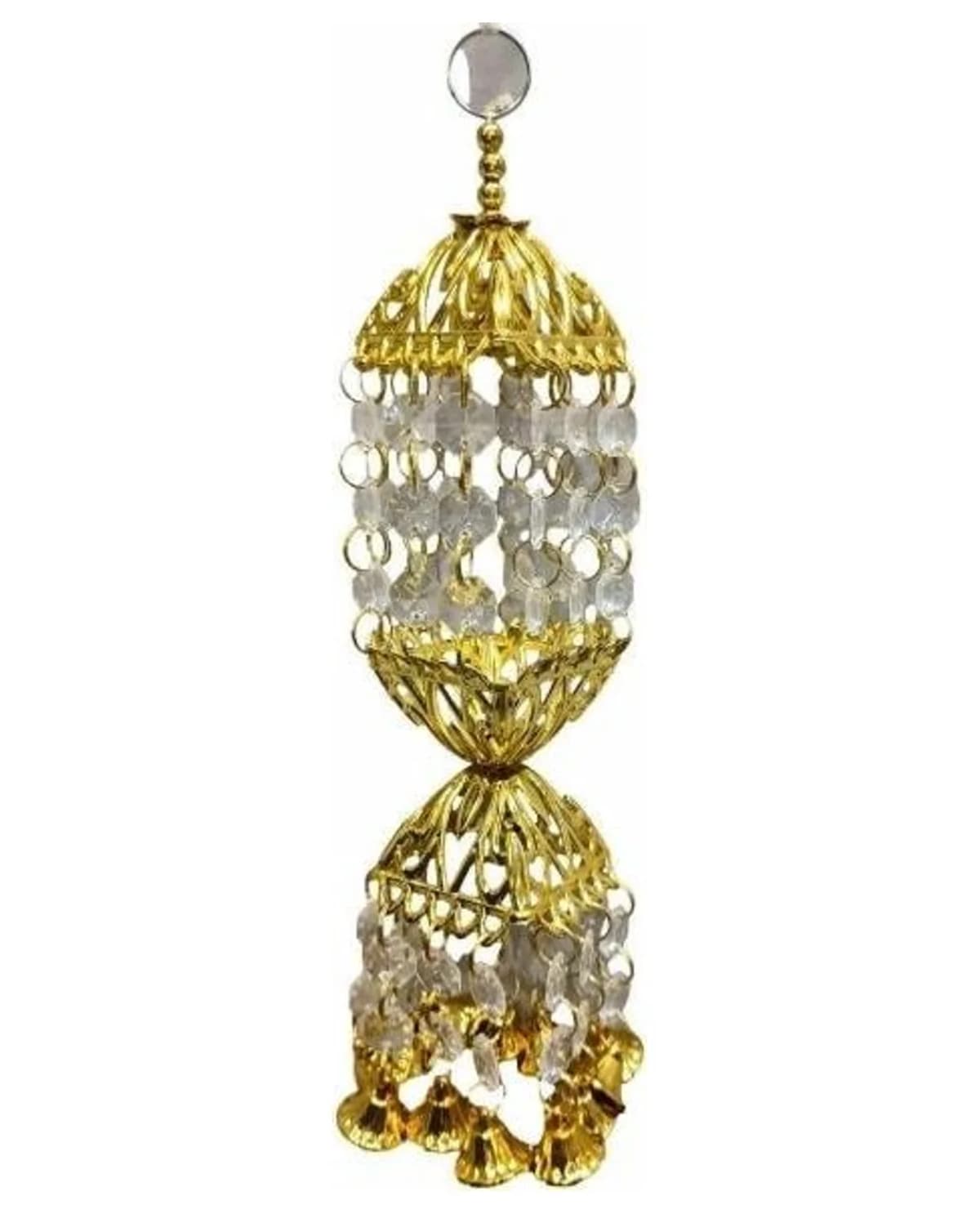 Gold Crystal Capsule Jhoomer 1