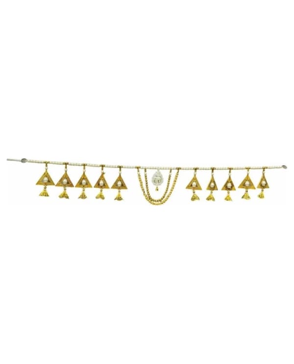 Gold Triangle Charm Toran