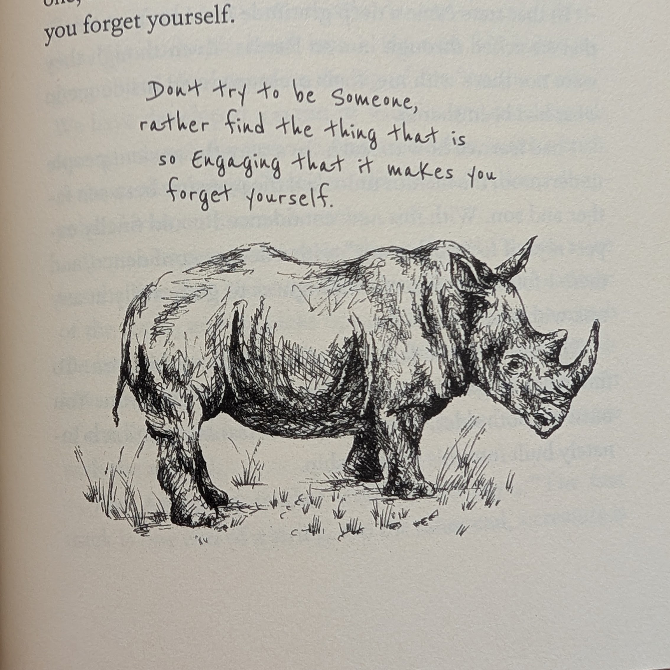 Quote from The Lion Tracker's Guide to Life