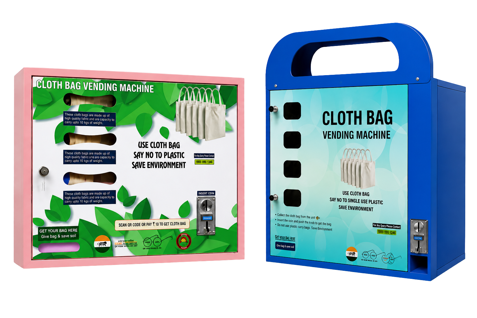 Cloth Bag Vending Kiosk Production