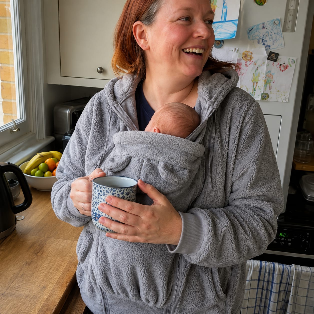 NuzzleBaby fleece hoodie