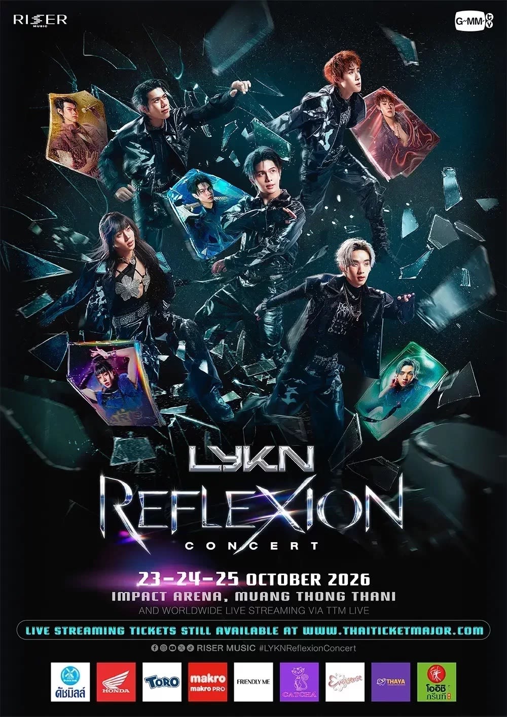 คอนเสิร์ตที่ขยายไปถึงคนดูออนไลน์ เมื่อ LYKN ขาย REFLEXION ทั้งในฮอลล์และผ่านสตรีมมิง