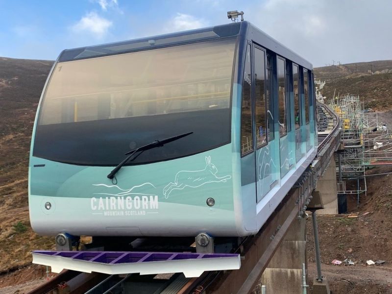 Cairngorm Funicular Re opens After 4 Years Cairngorm Mountain