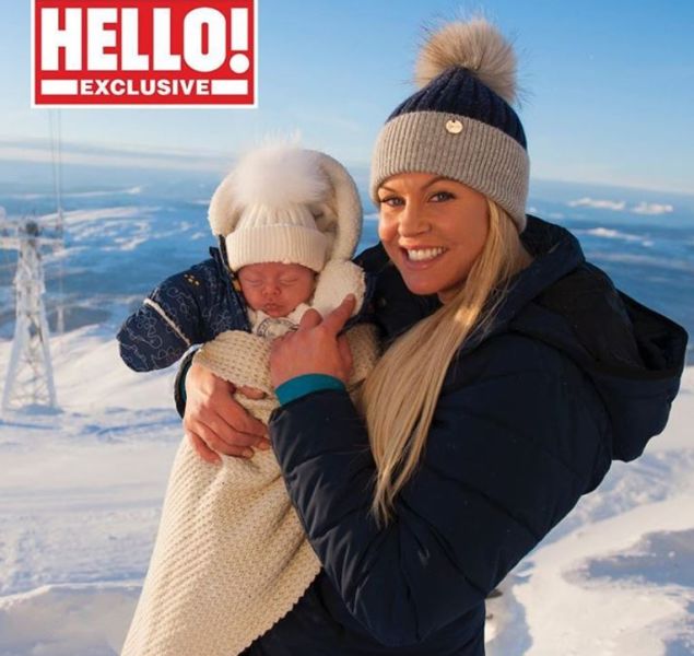 Chemmy Alcott welcomes baby boy