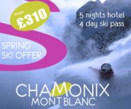 Spring Skiing Offers from Chamonix