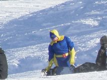 Strange sights on the slopes