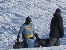 Strange sights on the slopes