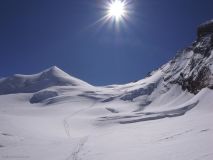 Saas Fee, the mildly challenging way...