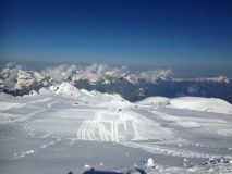 Les Deux Alpes Glacier looking pretty good...