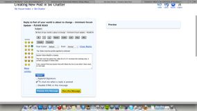 Re:Part of your world is about to change - Imminent Forum Update - PLEASE READ