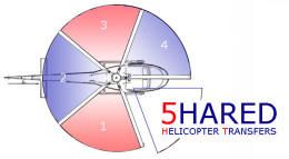Whitetracks offer Shared Helicopter Transfers